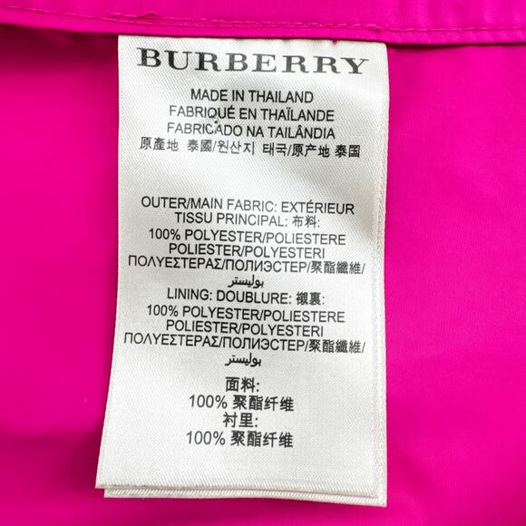 Burberry Trench Chelsea Kensington Short Belt Jacket Coat Sandringham Pink 8/6 - Picture 7 of 14